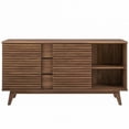 thumbnail image 6 of Allora 63" Mid-Century Sideboard in Walnut, 6 of 10