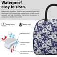 thumbnail image 3 of Womens Pioneer Flower Floral Print Pattern Lunch Box for Work,Insulated Lunch Bag for Women,Loncheras Para Mujer,Leakproof Adult Lunch Bag for Work,Beach,Travel,Picnic,Camping, 3 of 6