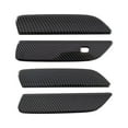 thumbnail image 5 of hengtong 4 Pieces Car Door Handle Bowl Covers Anti Scratch Direct Replaces Car Stickers Black carbon fiber, 5 of 7