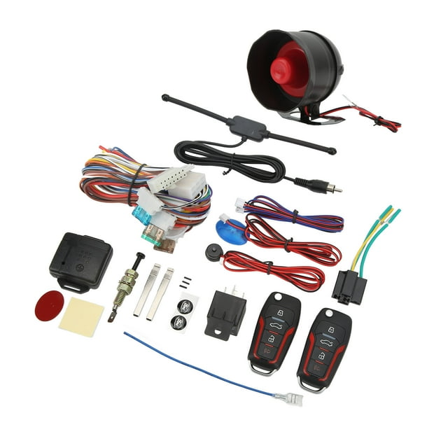 De Entrada Sin Llave de Automóvil, de Alarma de Seguridad de 12 V de 12 V Encontrando la Precalentamiento de Enfriamiento anti -Robo de Tronco Abrerto para