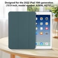 thumbnail image 2 of Cubierta Caja para 10th Generation 10.9 Pulgadas 2022 Auto Sleep/Wake Con Soft Silicone Back Protective Soporte, 2 of 9