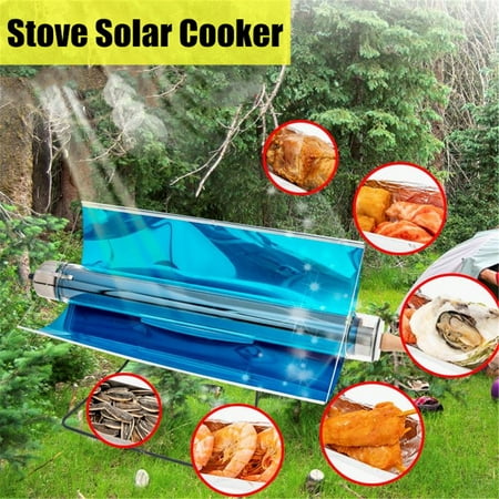 Meigar Portable Stove Solar Cooker Oven Fuel Free Cooking Camping Outdoor BBQ