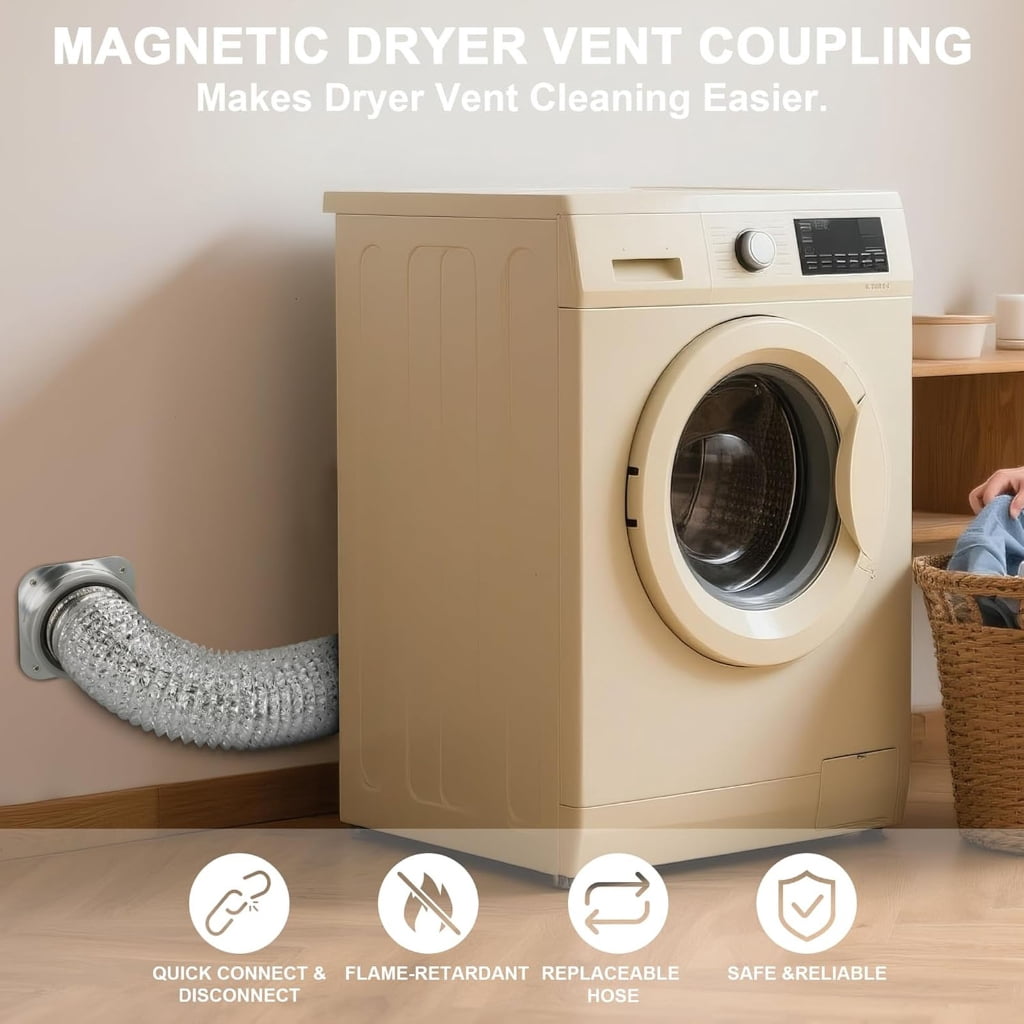 Heavy Type Fireproof Dryer Vents Magnetic Coupling Dryer Vents Coupling Dryers