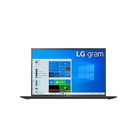 LG Gram 16Z90P-N.APB7U1 16" Rugged Notebook - Intel Core i7 (10th Gen) - 16 GB RAM - 1 TB SSD - Dark Silver - Windows 10 Pro - in-Plane Switching (IPS) Technology - IEEE 802.11ax Wireless LAN Sta