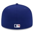 thumbnail image 4 of Men's New Era Royal Texas Rangers 2025 MLB Clubhouse 59FIFTY Fitted Hat, 4 of 5