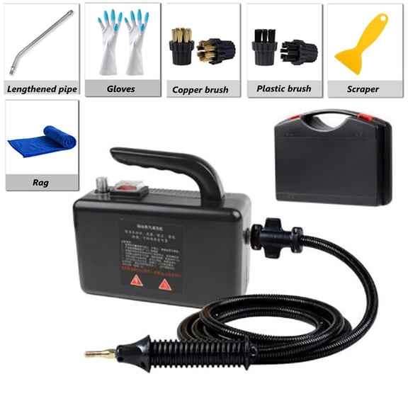 Limpiador de Vapor de Alta Temperatura 110V-240V para Cofre, Aire Acondicionado, Auto, Máquina de Limpieza Móvil, Bombeo, Esterilización, Desinfectante