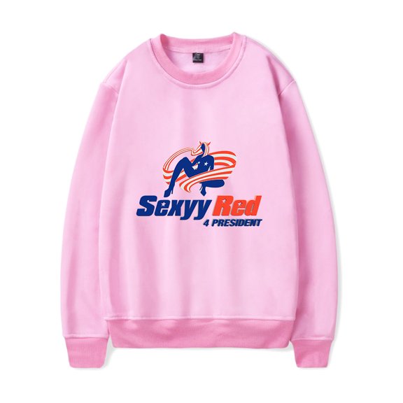 Sexyy Red Merch Sexyy For President Hoodie Hip Hop Streetwear Crewncek Sweatshirt Suit Men/Women