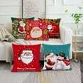 thumbnail image 2 of CNKOO Pillow Cover Decorative Washable Protective Polyester Christmas Pattern Throw Pillow Case Festival Decor for Office, 2 of 8