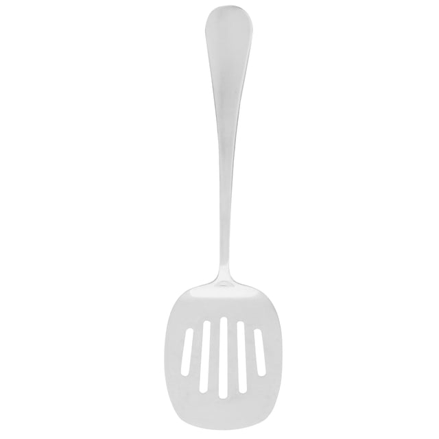 Pala ranurada de acero inoxidable: Pala para restaurante - Espátula ranurada para cocinar - Espátula de cocina para restaurante buffet - Utensilio de cocina para cantina