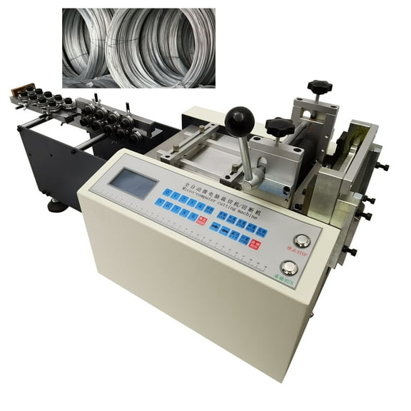 Metal Wire Rope Straightening Cutting Machine Full-Automatic 1PH 220V