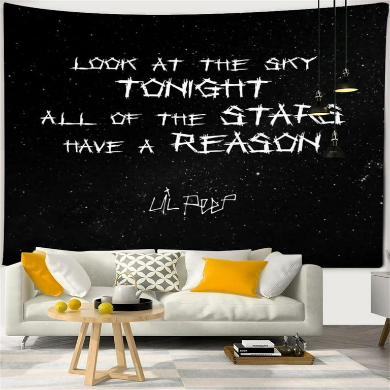 Lil Peep Tapestry Tapestries Wall Hanging.Tapestry for Bedroom Living Room 60 x 40 Walmart