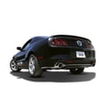 thumbnail image 3 of Fits 2013-2014 Ford Mustang Borla Exhaust System Kit 11837 S-Type Axle Back System; T-304 Stainless Steel; With Mufflers; 2-3/4 Inch Pipe Diameter; Dual Exhaust With Dual Exit; Split Rear Exit, 3 of 3