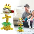 thumbnail image 2 of Electronic Dancing Giraffe Interactive Animal Toy with Automatic Motion Sensor LED Lights and Music for Kids, 2 of 8