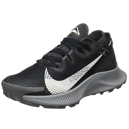 Nike Women's Pegasus Trail 2 Running Shoe, CK4309-002 Black/Dark Smoke/Spruce Aura, 8 M US
