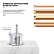 thumbnail image 4 of Metal Copper Pipe Cleaner,Tube Cleaning Brush for Power Drill Copper Tube Cleaner Brush for Drill, 3/4 Inch, 4 of 5