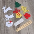 thumbnail image 6 of EXHUMKY Exhumky Christmas Cake Picks, Assorted Color for Festive Cake Decorating Supplies, 6 of 6