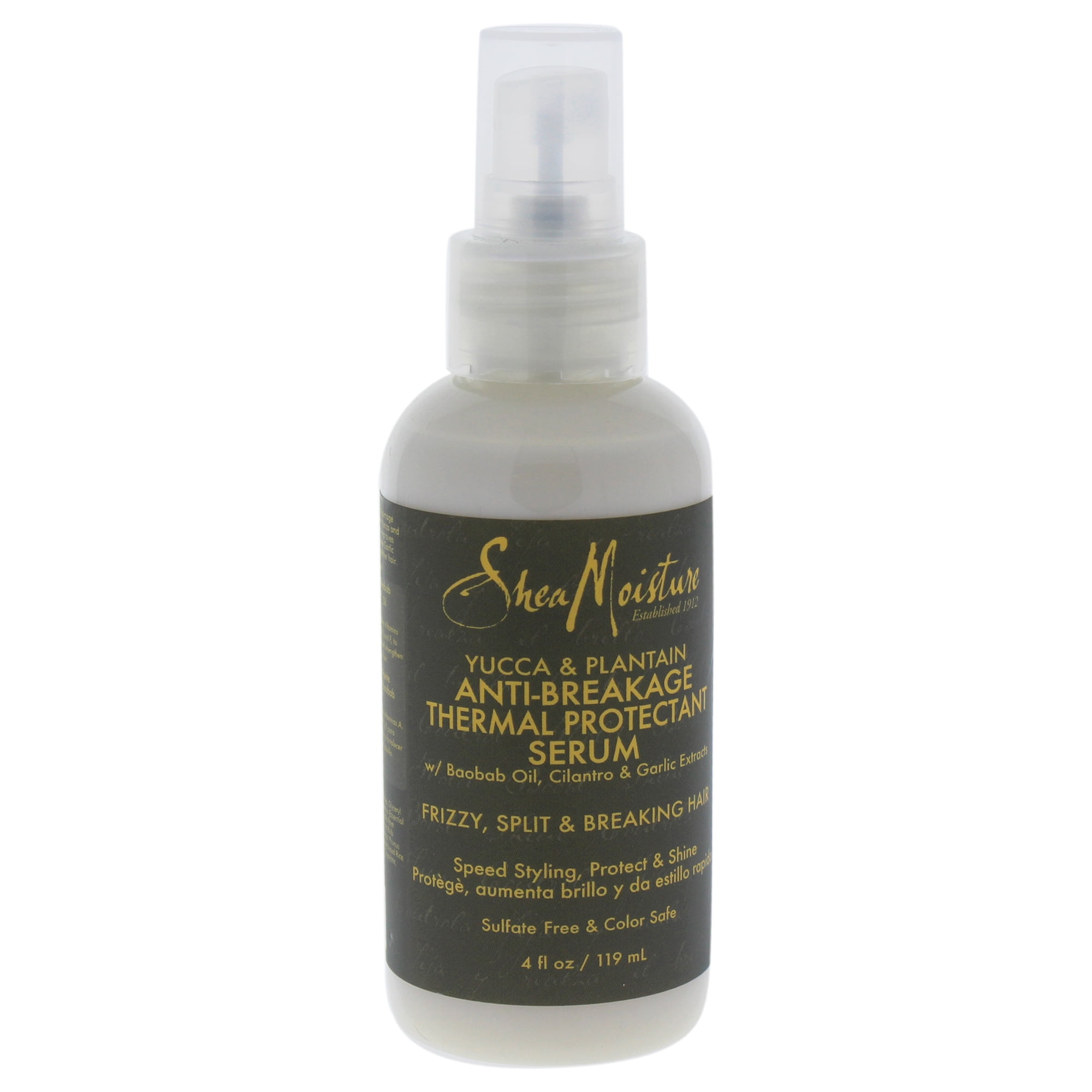 Shea Moisture Yucca & Plantain AntiBreakage Heat Protect Serum