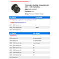 thumbnail image 2 of Control Arm Bushing - Compatible with 2001 - 2005 Honda Civic 2002 2003 2004, 2 of 2