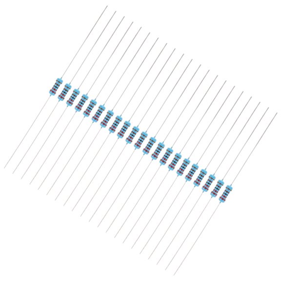 Worgeous 1 Set Resistors Kit Assorted Resistors Film Resistors for DIY Electronic Project Experiments 1/4W 1%