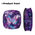 thumbnail image 2 of POLERO Dust Cover Walker Covers for Outdoor, Polyester Fabric Soft Removable Rollator Seat Cover, Galaxy Butterfly Print, 2 of 10