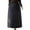 Black, variant on Wancir Womens Plaid Skirt Elastic Waist A-Line Victorian Tartan Maxi Skirts
