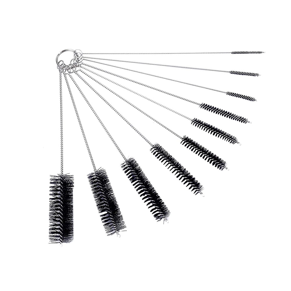 Bottle Cleaning Brushes, Nylon Tube Brush Set, Cleaner for Narrow Neck