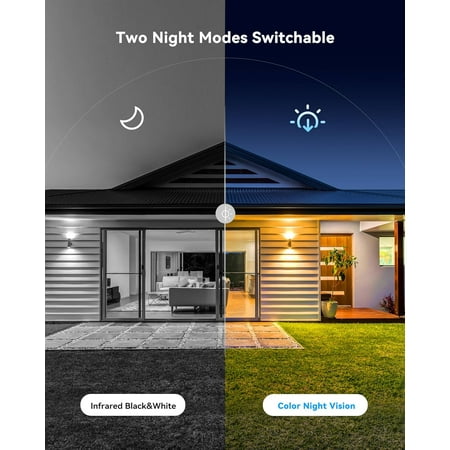 Swann - 4K PoE Add On Bullet Camera w/Dual LED Spotlights, Color Night Vision, & Free Face Recognition - White