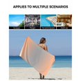 thumbnail image 5 of LightSalmon Gray Ombre Towel Set of 3, Soft Microfiber Bath Towels, Hand Towel, Washcloths, Modern Gradient Abstract Art Quick-Dry Absorbent Towels for Bathroom Kitchen Hotel Beach Gym Spa, 5 of 7
