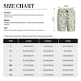thumbnail image 4 of Kdxio Green Rabbit Print Mens Sleep Shorts Bottoms Soft Comfy Pajama Wear Pants with Drawstring Pockets, 4 of 7