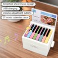 thumbnail image 4 of 15 Keys Piano Calendar Singer 2025 Regalos Jugables para Fanáticos, 4 of 9