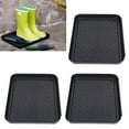 thumbnail image 4 of Wet Shoe Mats, Interlocking Design Space Saving Shoe Tray Durable Plastic  For Shoe For Food For Garbage, 4 of 8