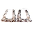 thumbnail image 2 of Bamboo Hoop Earrings 3 inch Old School Gold or Silver Tone Retro, 2 of 2