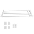 thumbnail image 4 of LHCER Wardrobe Divider, Closet Divider Shelf, Adjustable Wardrobe Divider Telescopic Compartment For Cupboard Wardrobe Bedroom Storage Rack, 4 of 8