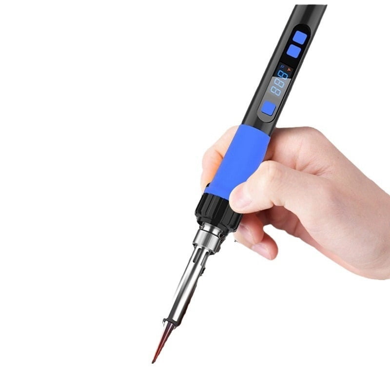 90W High Power Electric Soldering Iron Household Small Repair Welding Soldering Gun Chrome Iron Professional Grade Electric Soldering Pen Tin Iron ,Heat Dissipation Efficiently