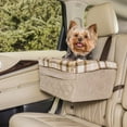 thumbnail image 6 of PetSafe Happy Ride Quilted Booster Seat for Dogs and Cats Up to 18 lb, Safety Tether, Tan, 6 of 6