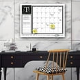 thumbnail image 3 of Ready2HangArt Monogram Monthly Dry Erase Calendar, 3 of 3