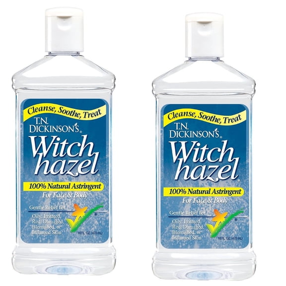 Dickinson's Witch Hazel All Natural Astringent 16 oz (Pack of 2)