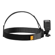 Magnetic Head Strap Mount for DJI, GoPro, Insta360 – Comfortable Adjustable Forehead POV Strap with Quick-Release Adapter & Bonus Magnetic Plate