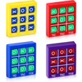 thumbnail image 1 of Minijuego de mesa Lewtemi Tic Tac Toe Travel, 4 unidades para niños, 1 of 7