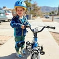 thumbnail image 4 of JOYSTAR 16 Inch Kids Bike with Training Wheels & Handbrake for Ages 4-7 Years Old Boys and Girls, Blue, Pink, Silver, Beige, White, 4 of 6