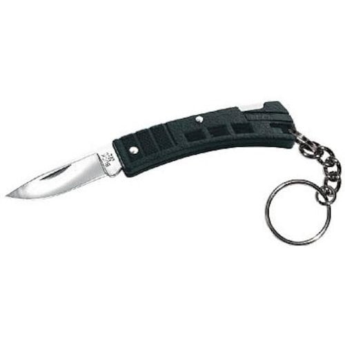 Buck Knives 0425 MiniBuck Folding Knife, Black Handle