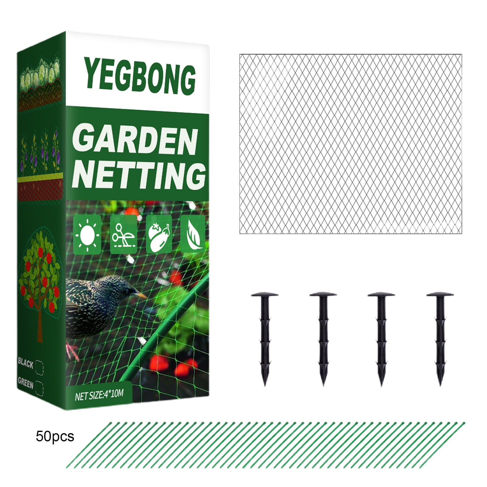 Plant Netting Slight Shading DIY PP Garden Birds Repellent Netting Mesh