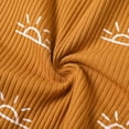 thumbnail image 6 of PatPat Newborn Baby Pajamas Boy Girl Clothes Cotton Ribbed Long Sleeve Romper and Pants Outfit Sets, 0-3 Months, 6 of 6