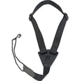 thumbnail image 1 of Levy's Leathers 1 Nylon Classical Guitar Strap,Black, 1 of 1