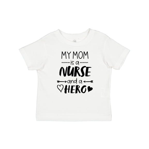 Inktastic My Mom is a Nurse and a Hero Boys or Girls Baby T-Shirt