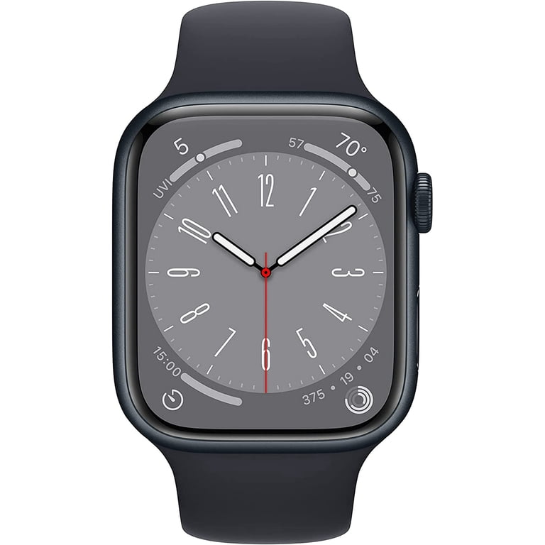 Apple Watch Series 8 GPS + Cellular 45mm, Smart Fitness Tracker 