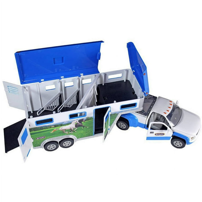 Breyer stablemates truck cheap and gooseneck trailer