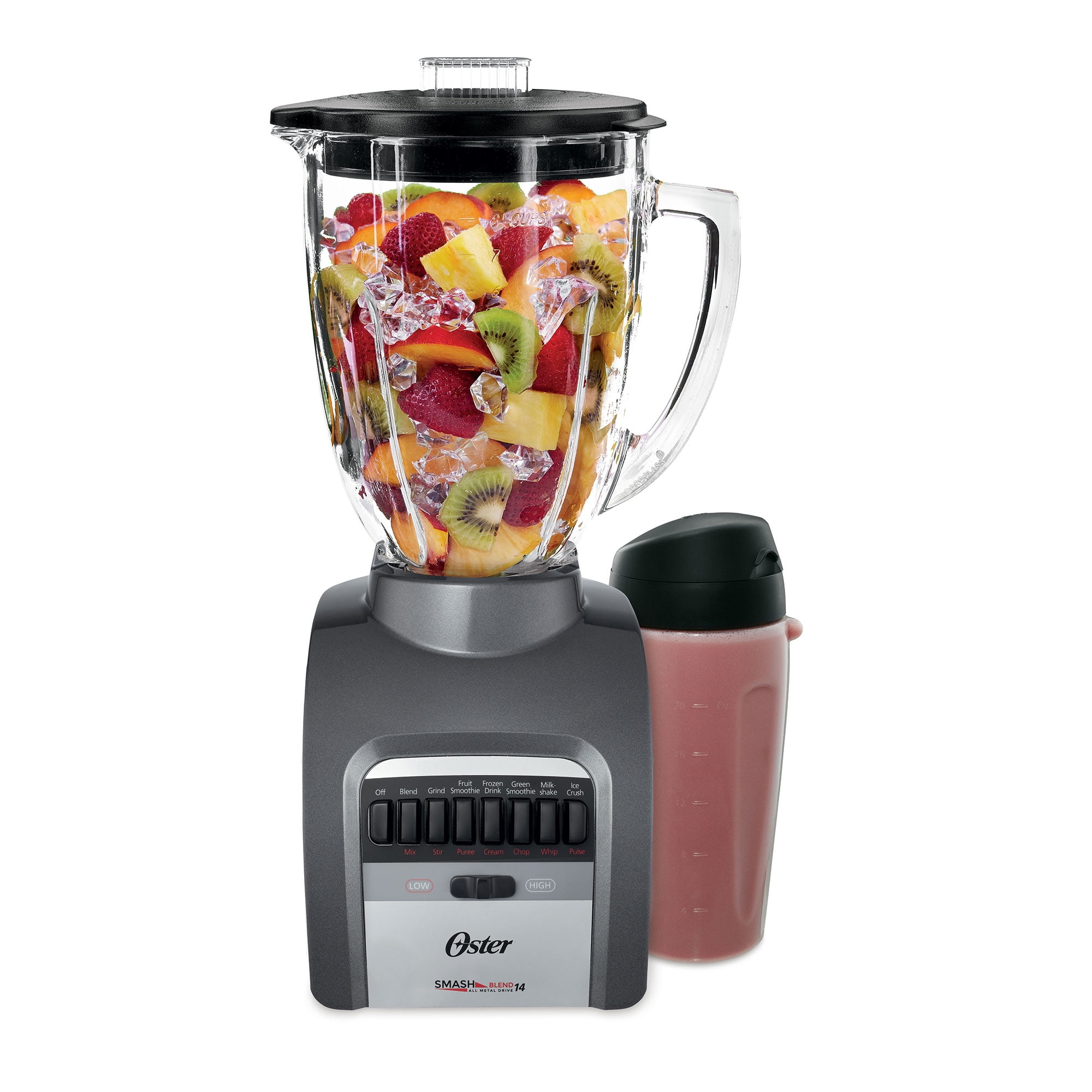 Oster Smash Blend 14 Speed 300 Blender with Smoothie Cup