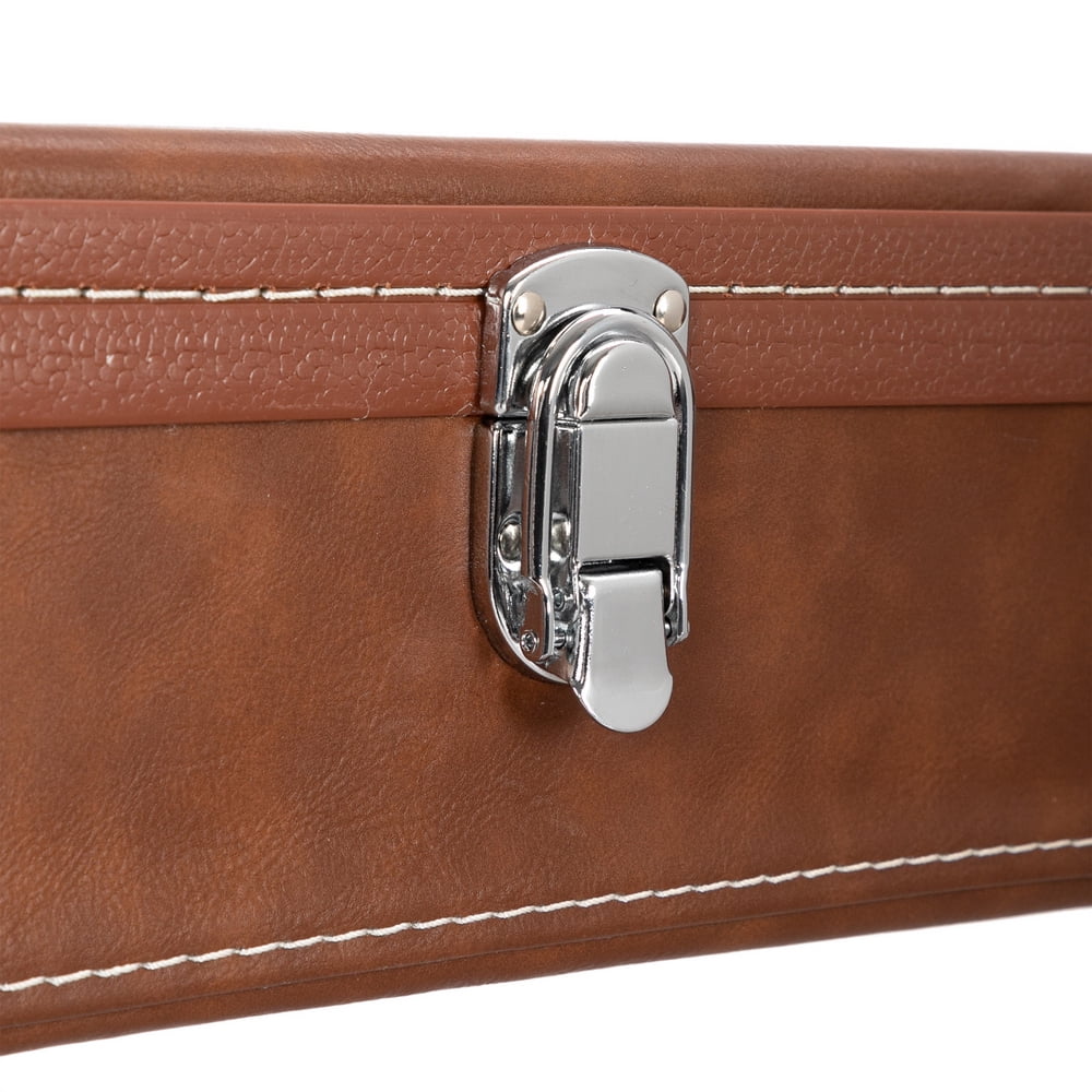 Hard-Shell Electric Guitar Case for GLP Style Electric Guitar Bulge Surface, Brown