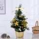 thumbnail image 3 of 20 cm Árbol de Navidad compacto festivo delicado excelente adorno para árbol de Navidad accesorios para fiestas, 3 of 5